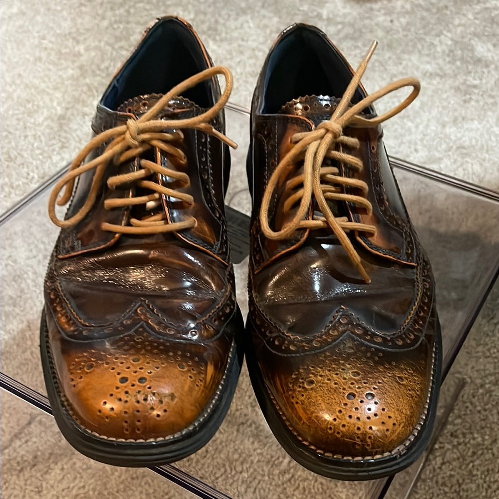 Cole Haan Men's Two-Tone Leather Oxfords